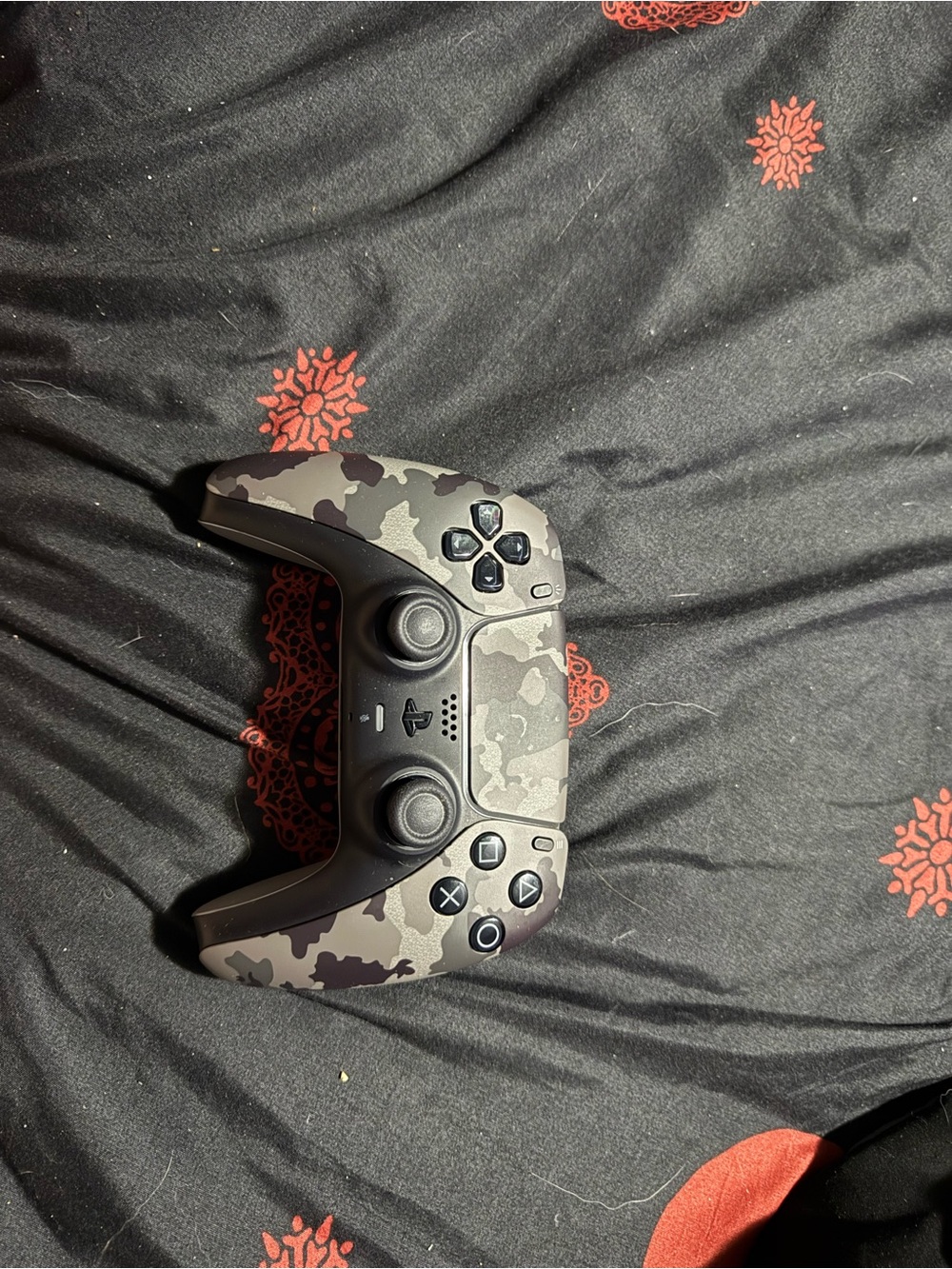 Camouflage Wireless Gaming Controller - Black Gray